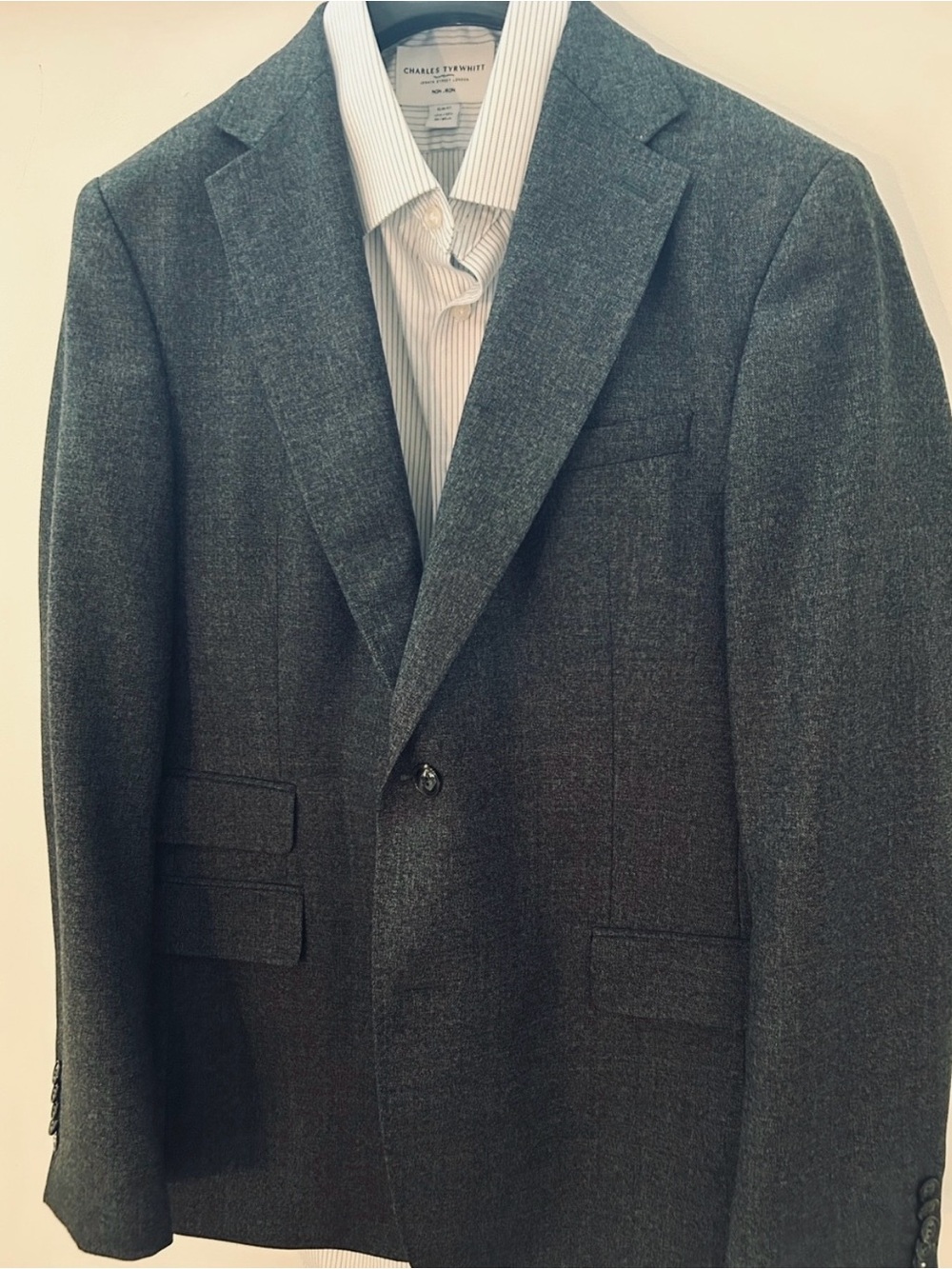 Strellson Charcoal Gray Blazer / Like new